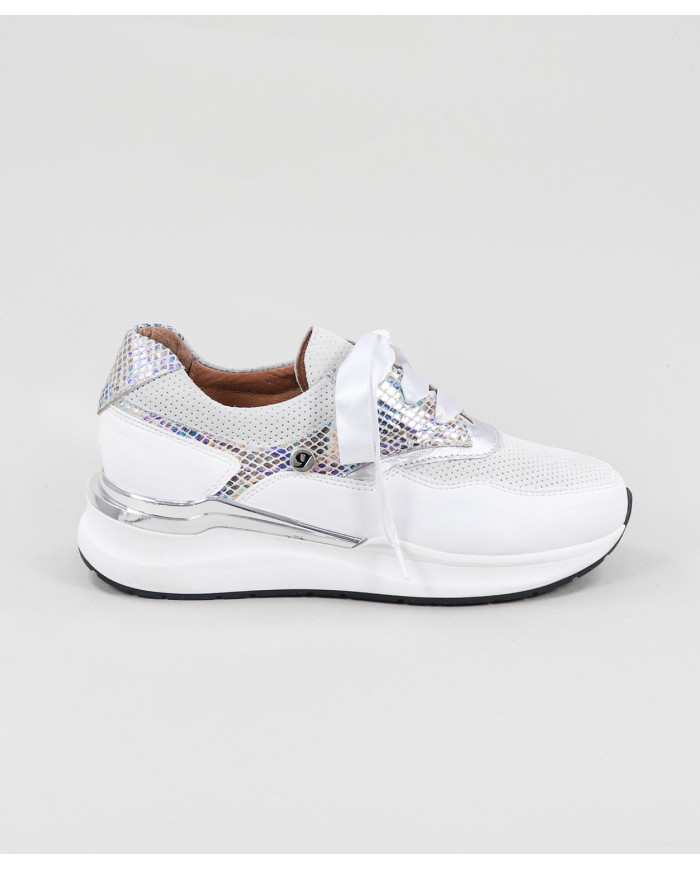 Zapatillas de Mujer Ginova con Cordones Satinados