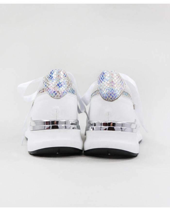 Zapatillas de Mujer Ginova con Cordones Satinados