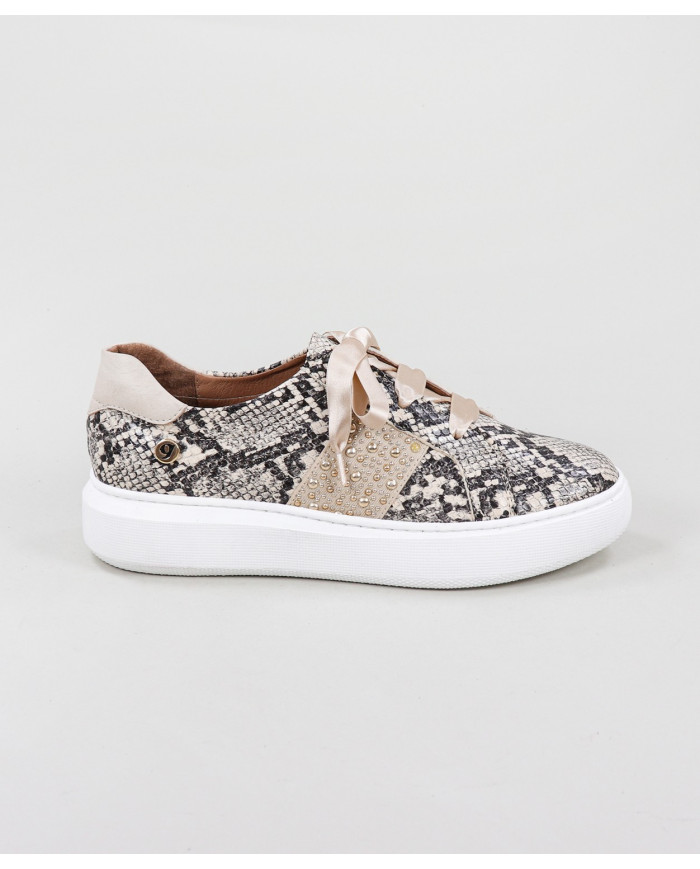 Ginova Women's Trainers with Pattern