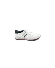Men's White Foot Trainers with Amortech Insoles