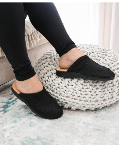 Comfort Slippers with Gaspea in Mesh Tricoted
