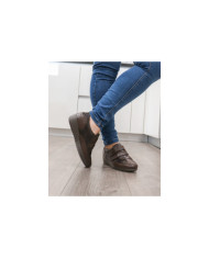 Sapatos de Mulher Ginova com Dupla Tira de Velcro