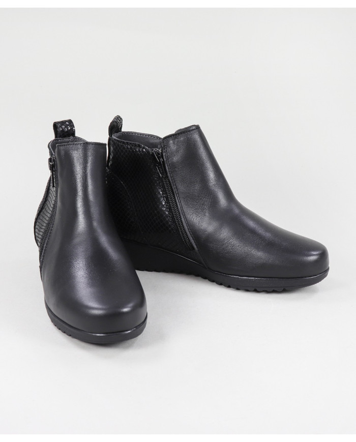 Botas de Mujer Ginova Cómodas con Cremallera