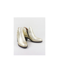 Botas de Mujer Ginova con Efecto Metálico
