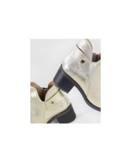 Botas de Mujer Ginova con Efecto Metálico