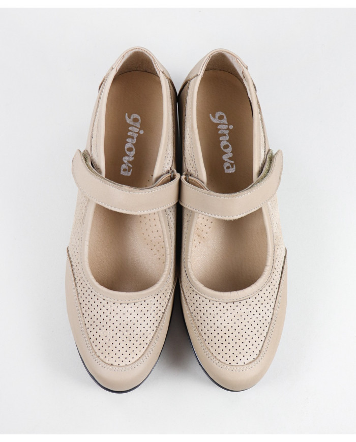 Zapatos de Mujer Ginova con Correa de Velcro