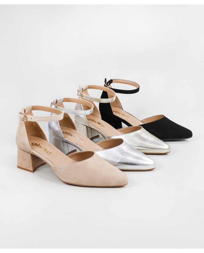 Zapatos de Señora Ginova con Correa Ajustable