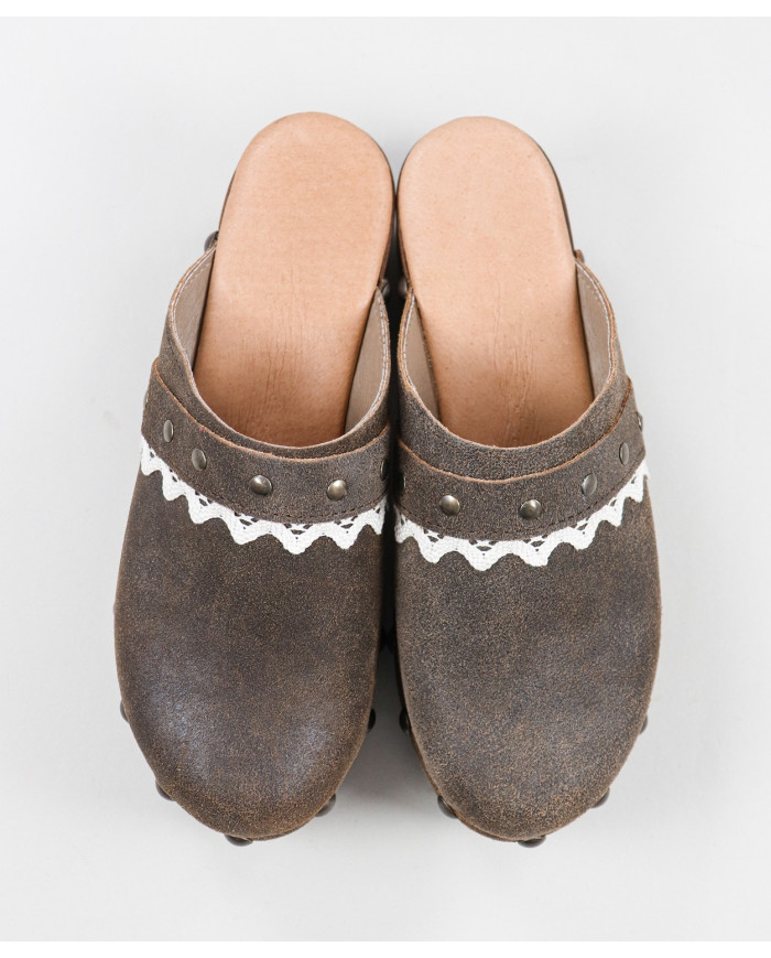 Socas de Senhora Ginova com Renda