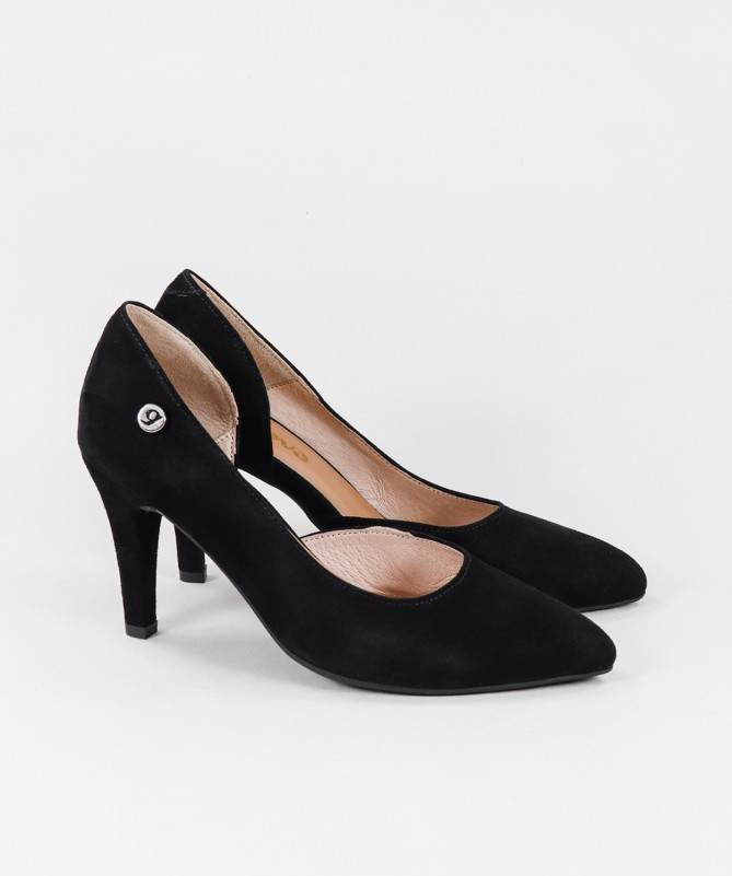 Ginova Ladies Stilettos with Asymmetrical Cut