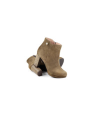 Botas de salto de alta Ginova en Camurça