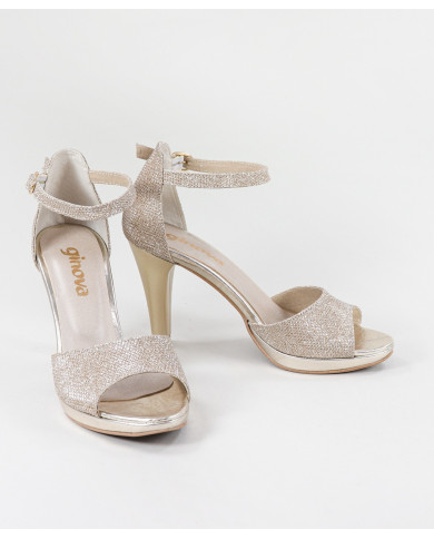 Sandals by Senhora Ginova with Glitter