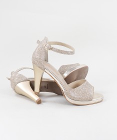 Sandálias de Senhora Ginova com Glitter