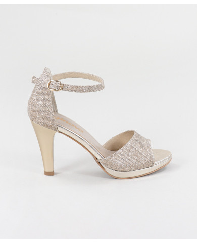 Sandálias de Senhora Ginova com Glitter