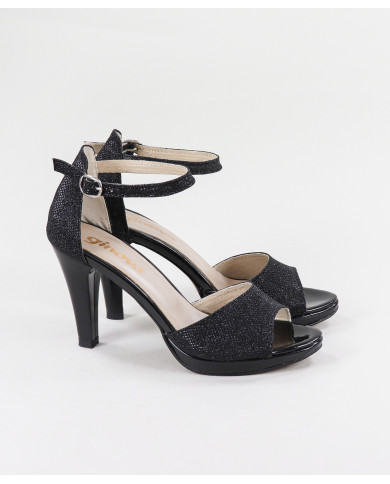 Sandalias de Mujer Ginova con Purpurina