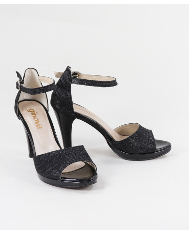 Sandalias de Mujer Ginova con Purpurina