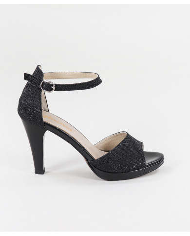 Sandalias de Mujer Ginova con Purpurina