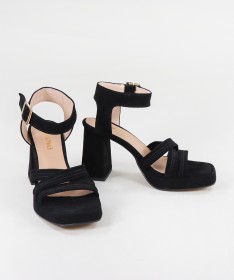 Ginova Women's Sandals with Wide Heel