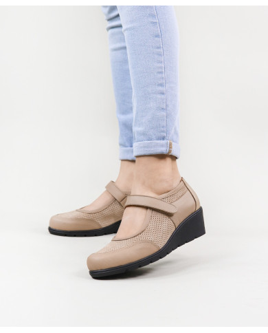 Zapatos de Mujer Ginova con Correa de Velcro