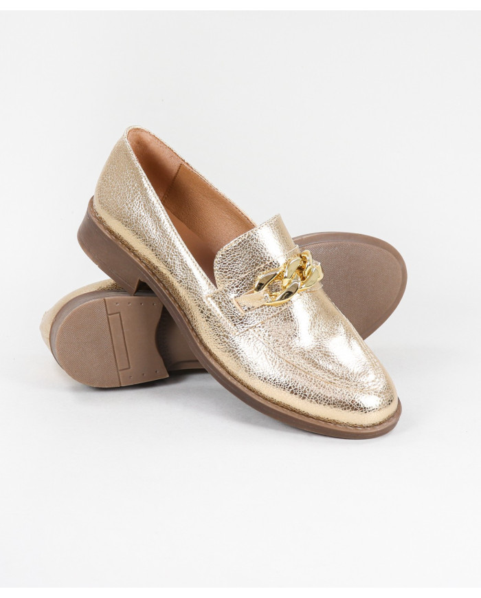 Mocassins de Senhora Ginova com Corrente