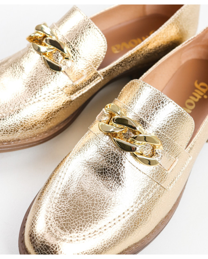 Mocasines de Señora Ginova con Cadena
