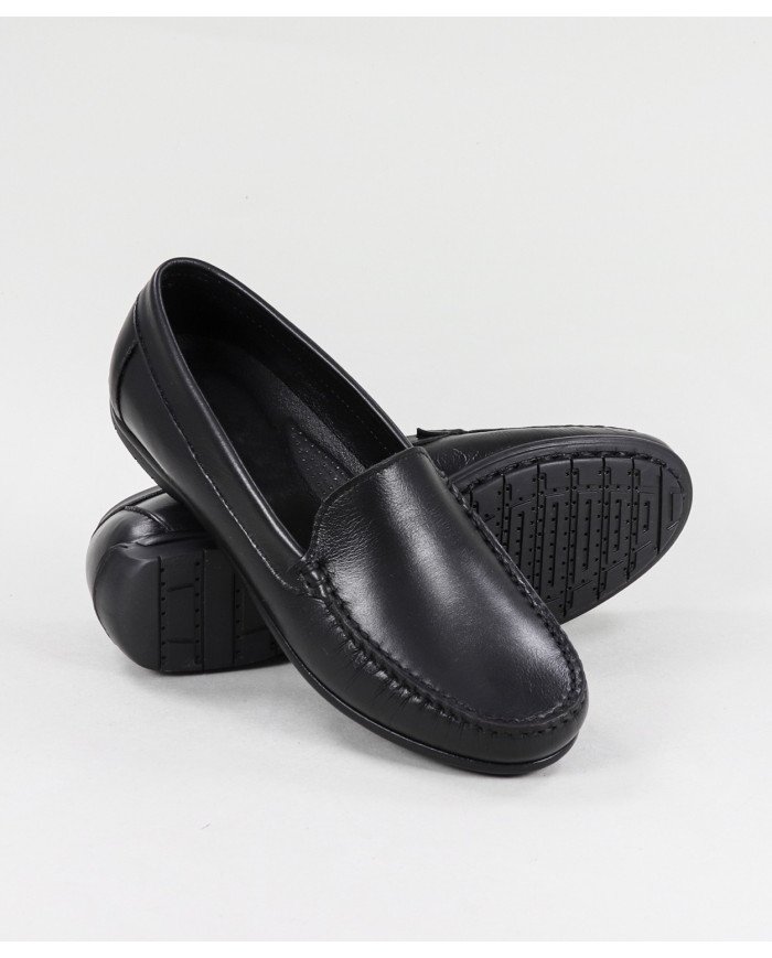 Mocasines de Mujer Ginova con Costuras