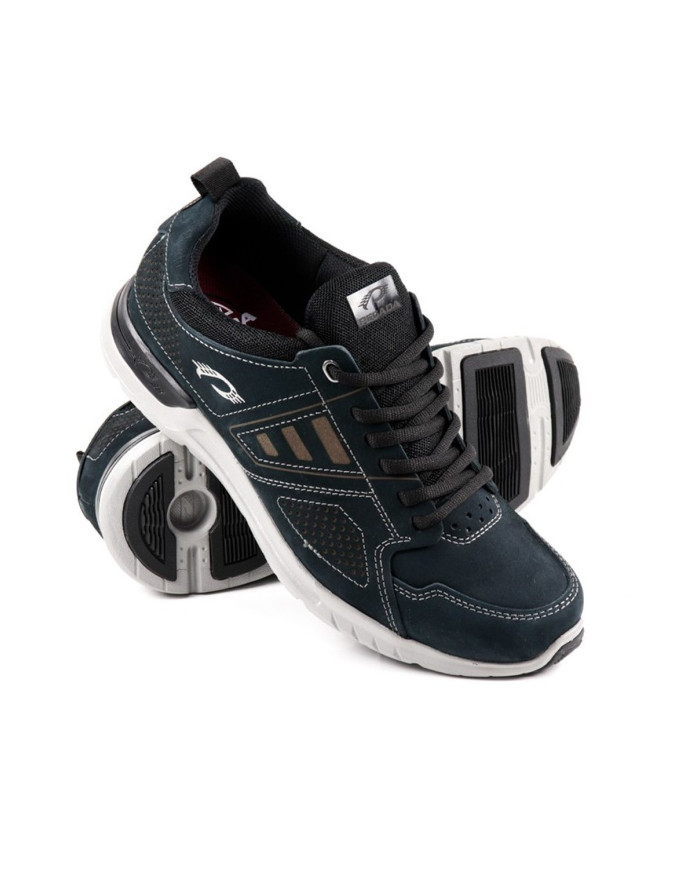 Wholesalers Blue Man Sneakers Footprint