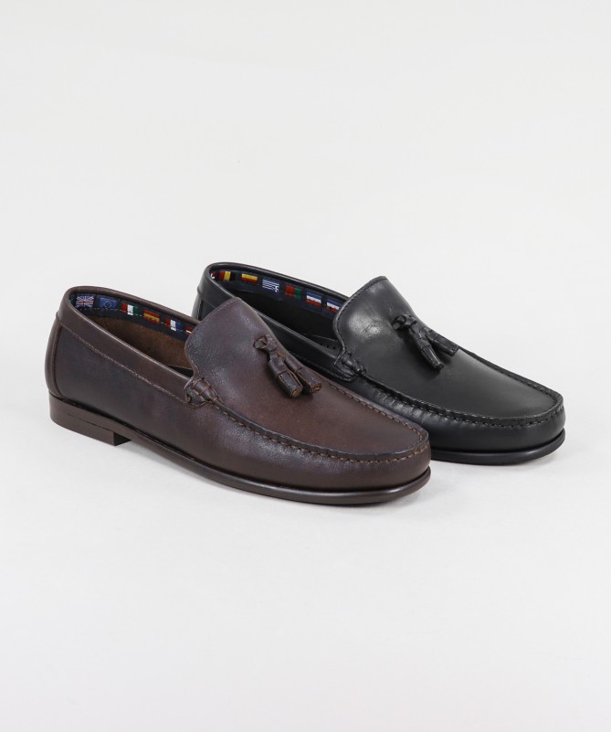 Mocasines de Hombre Ginova con Berloques