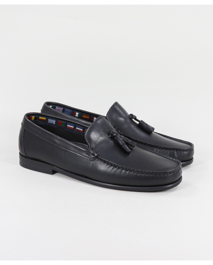 Ginova Man Moccasins with Berloques