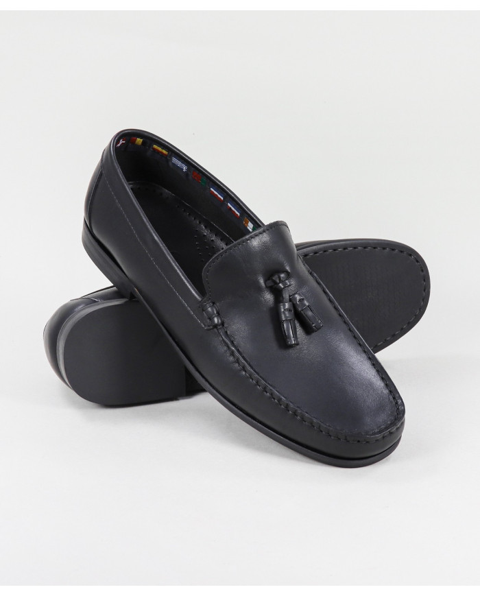 Ginova Man Moccasins with Berloques