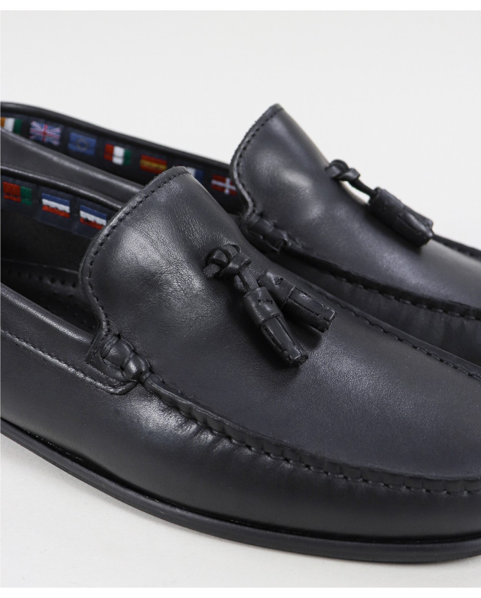 Ginova Man Moccasins with Berloques