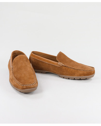 Ginova Man Moccasins in Camurça