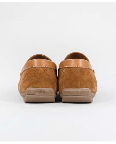 Ginova Man Moccasins in Camurça