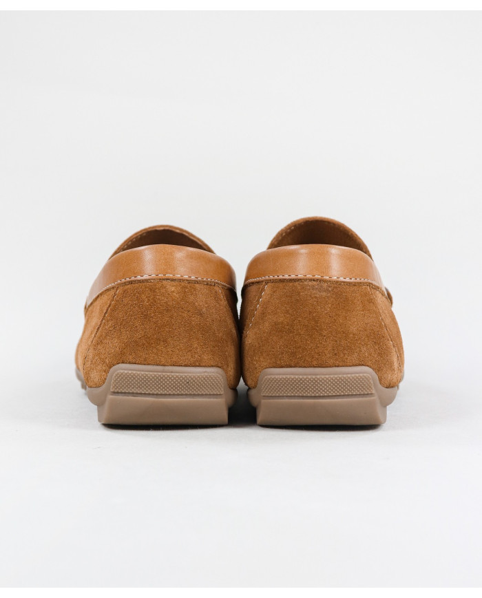 Ginova Man Moccasins in Camurça