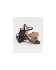 Lady Ginova Sandals with Bright Strips