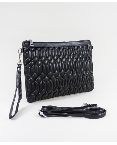 Clutch Preta de Senhora Padded