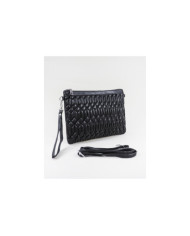 Clutch Preta de Senhora Acolchoada