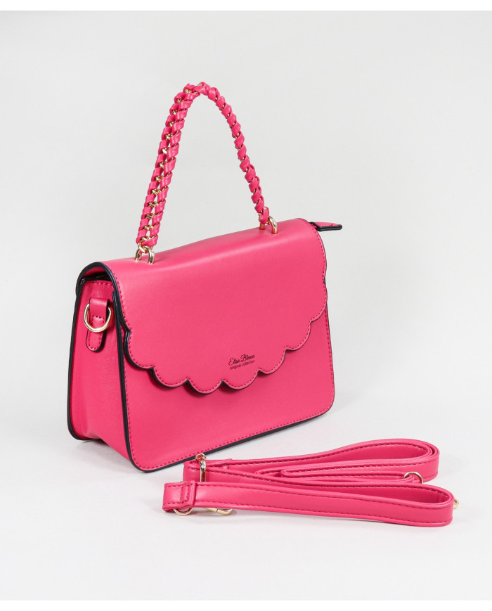 Lady Fuxia Mala with Hand Strap in Chain