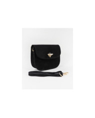 Black Suitcase in Lady's Skin