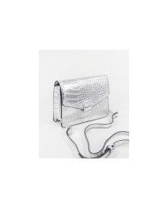 Ladies Silver Case with Metal Finish