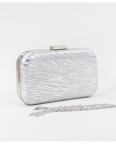 Pochete Prata de Senhora com Padrão