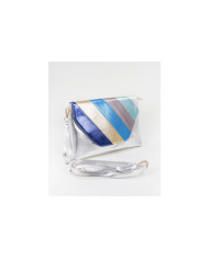 Clutch Silver Lady with Metal Finish