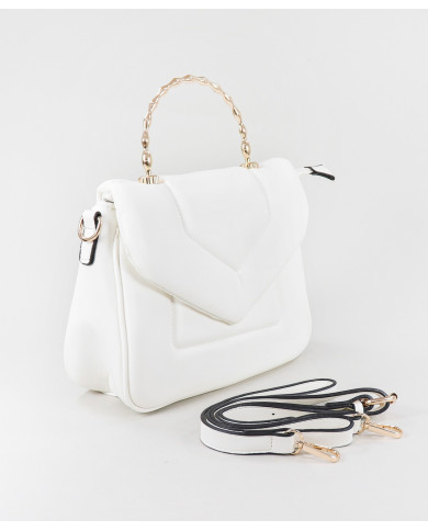 Lady White Case with Hand Strap