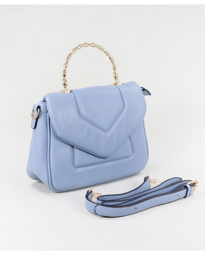 Blue Lady Bag with Hand Handle