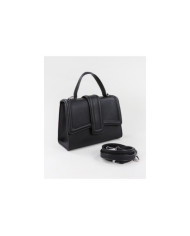 Ladies Black Suitcase with Hand Strap