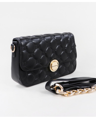 Ladies Black Suitcase with Shoulder Strap