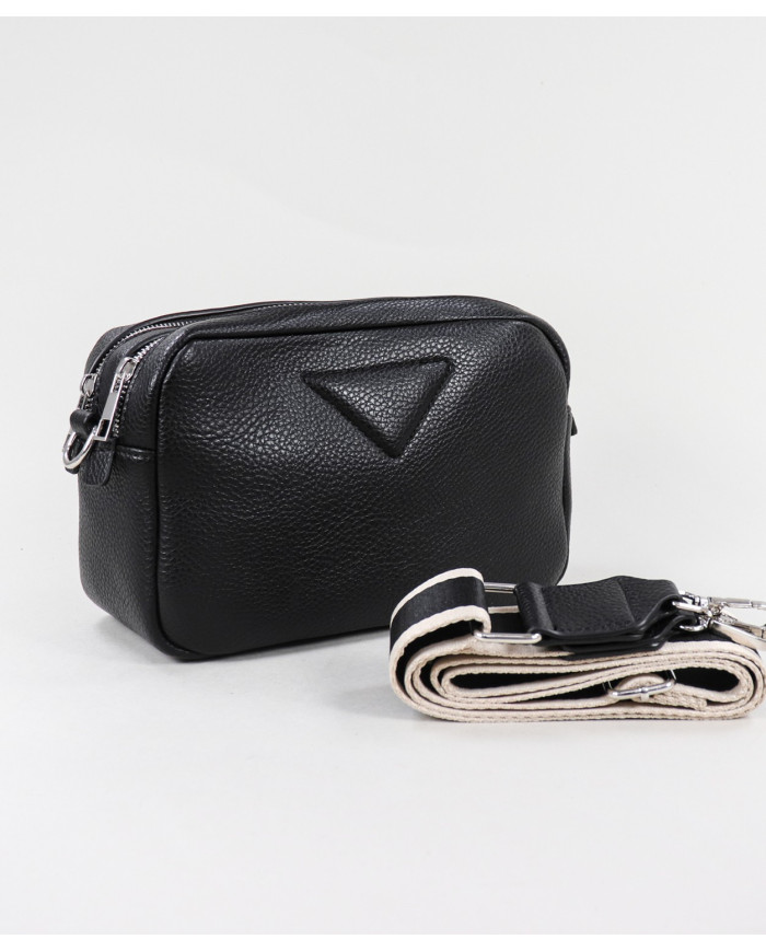 Bolso de Señora Negro con dos Divisiones