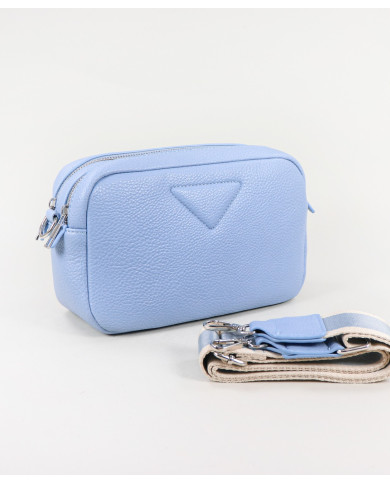 Bolso de Señora Azul con dos Divisiones