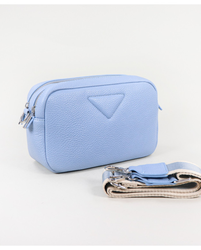 Bolso de Señora Azul con dos Divisiones