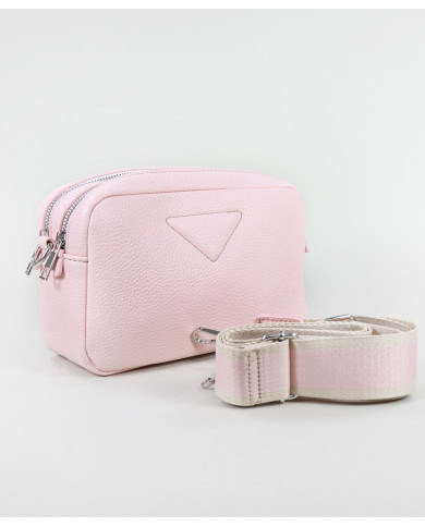 Pink Lady's Bag with Two Divisions