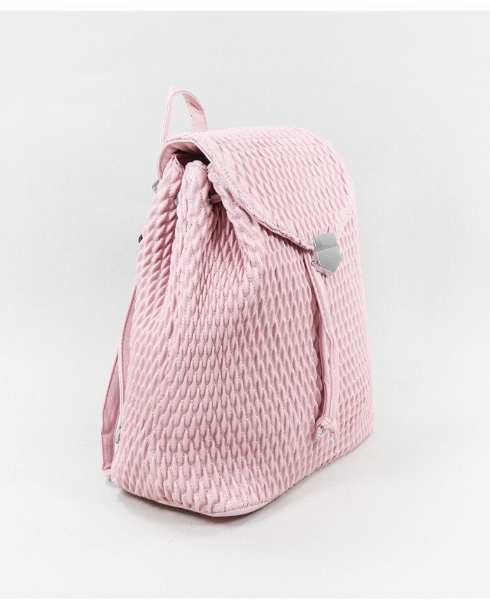 Pink Backpack with Relevo